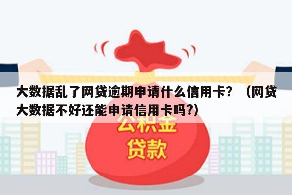 大数据乱了网贷逾期申请什么信用卡？（网贷大数据不好还能申请信用卡吗?）