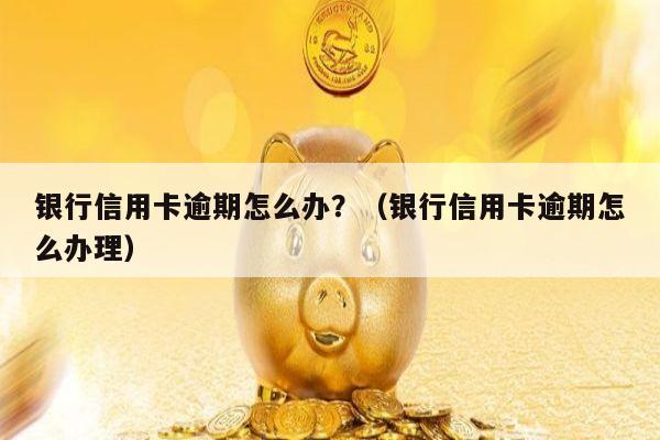 银行信用卡逾期怎么办？（银行信用卡逾期怎么办理）