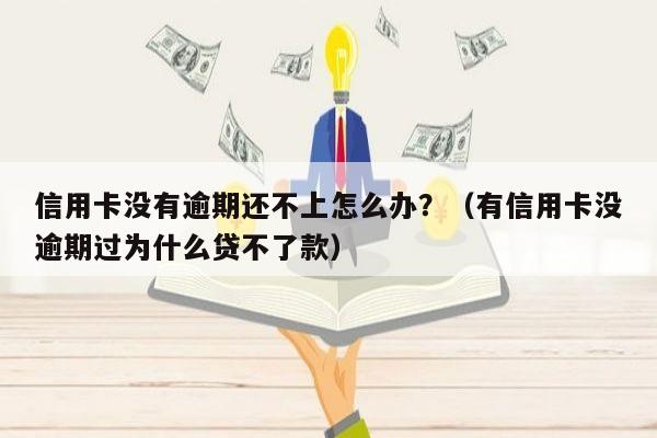 信用卡没有逾期还不上怎么办？（有信用卡没逾期过为什么贷不了款）