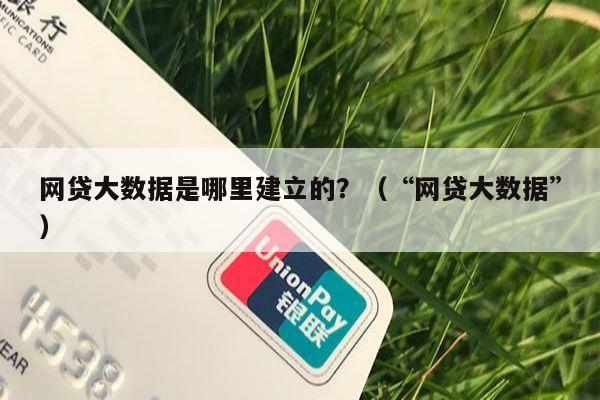 网贷大数据是哪里建立的？（“网贷大数据”）