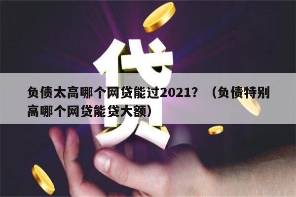 负债太高哪个网贷能过2021？（负债特别高哪个网贷能贷大额）